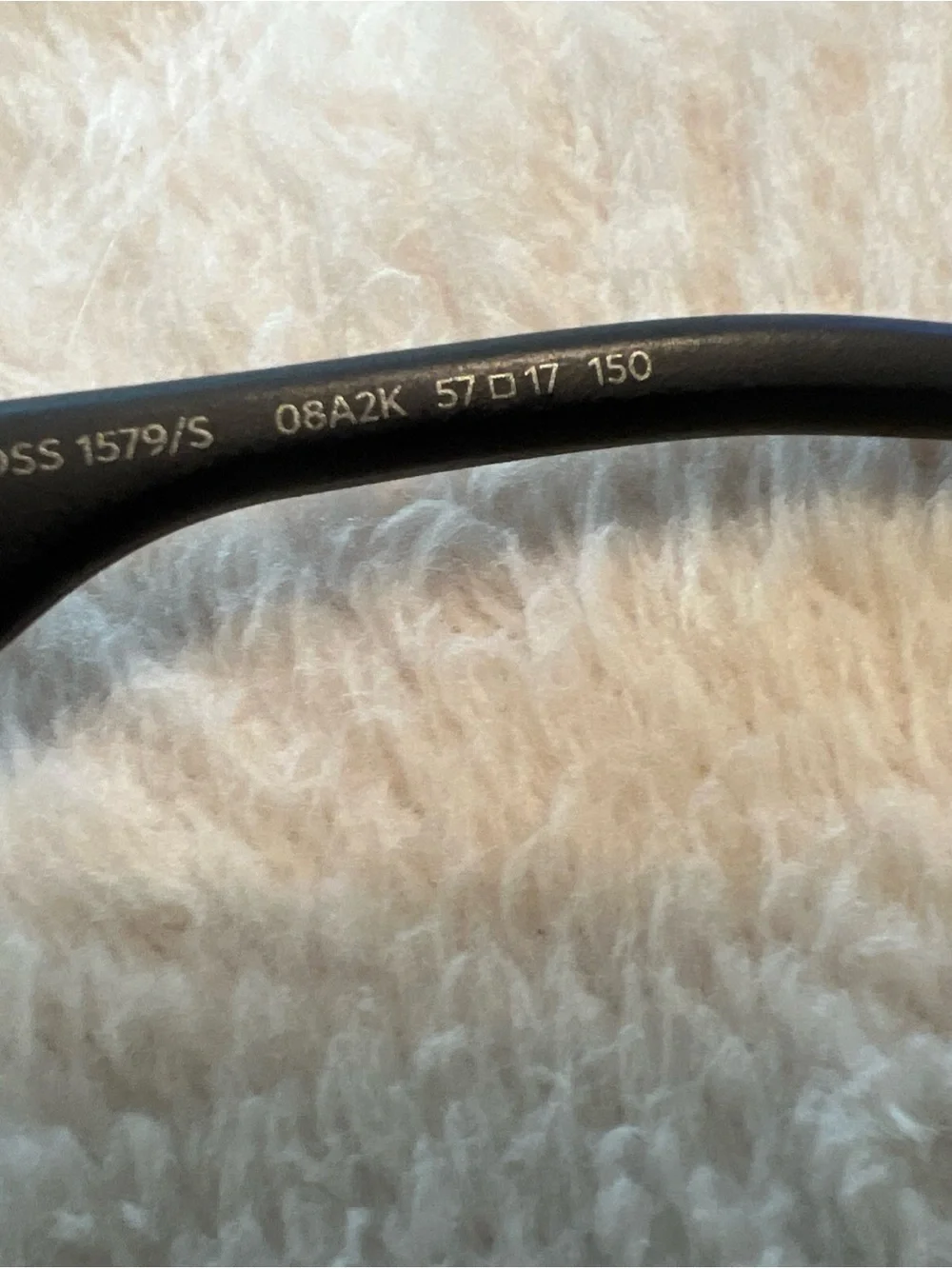 Boss black plastic